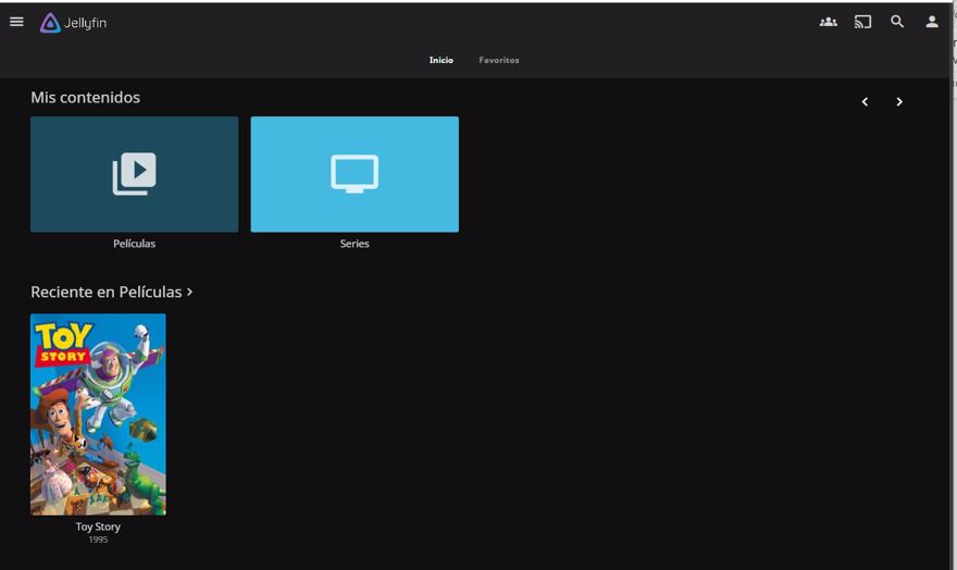 contenido jellyfin