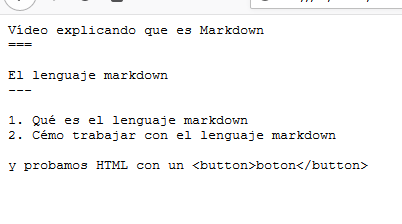 ejemplo markdown