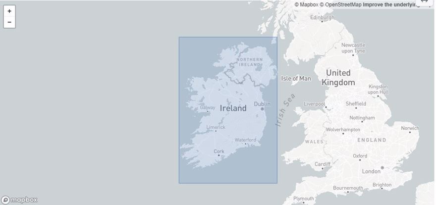 irlanda geojson