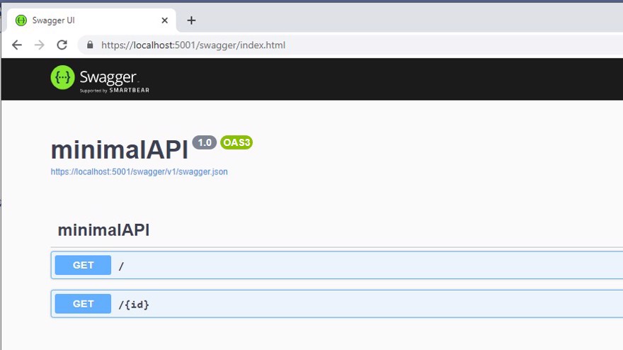swagger en minimal api 