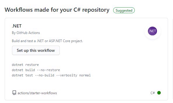 .net default workflow