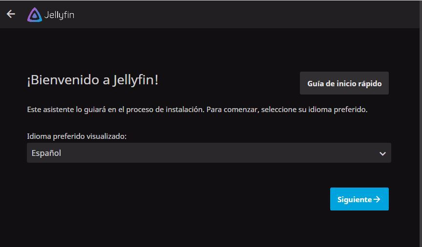 configurar jellyfin