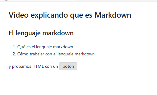 markdown formatted