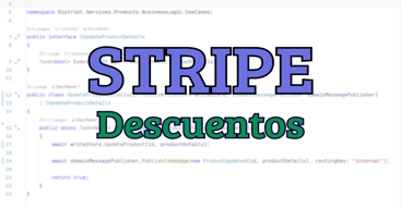 Descuentos con Stripe
