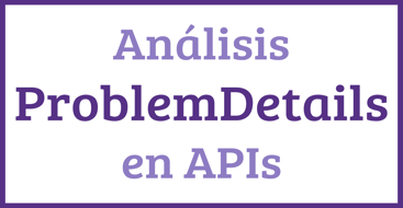 Implementar ProblemDetails para APIs HTTP