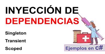 Aprende a utilizar Inyeccion de dependencias correctamente con sus diferentes opciones