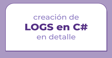 En este post vamos a ver como crear logs dentro de nuestras aplicaciones en c#